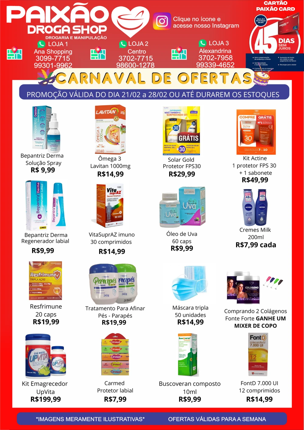 Criativo promocional de varejo